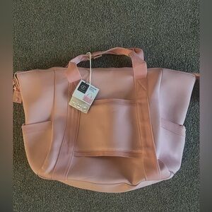 Pink Women's Neoprene Dufe Bag